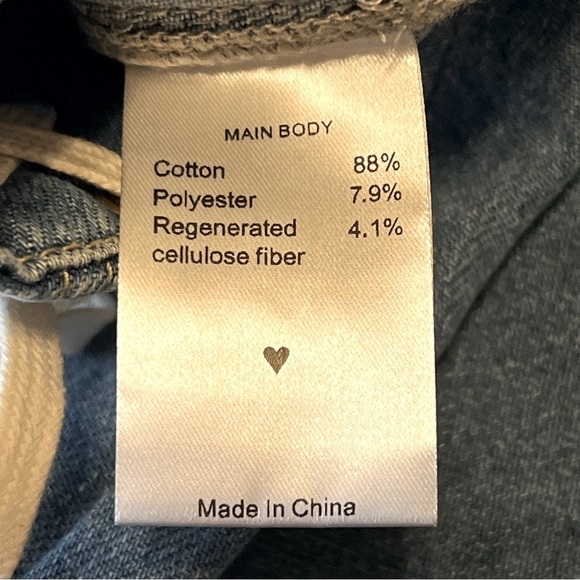 Maison Marguerite denim maxi skirt, medium wash, size M - Picture 11 of 13